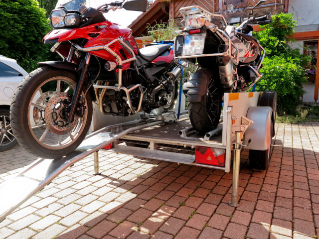 Luxusproblem: 2 x GS verladen